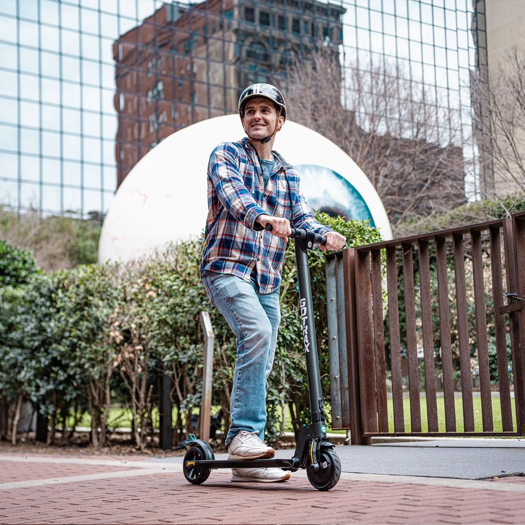 G2Plus Foldable Electric Scooter for Adult Teens Age of 8+ with 6" Tires, 200W 12Mph, Gray