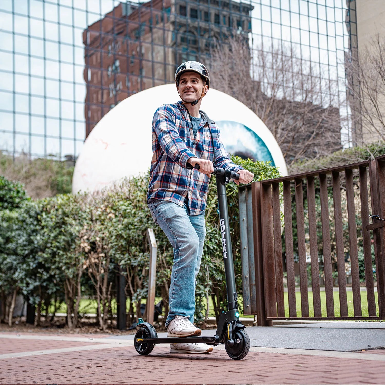 G2Plus Foldable Electric Scooter for Adult Teens Age of 8+ with 6" Tires, 200W 12Mph, Gray