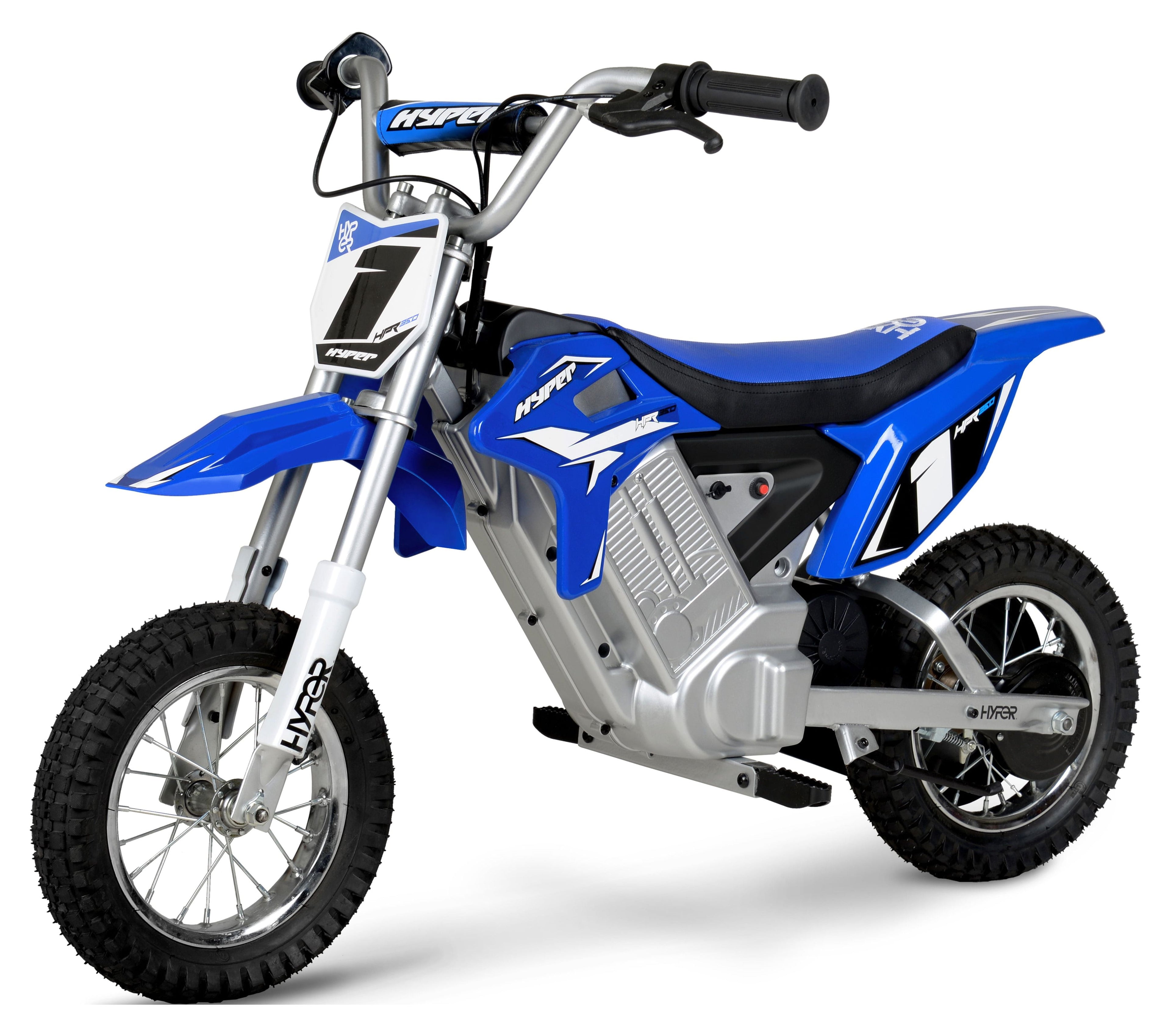 , HPR350 24V Electric Dirt Bike, Children Ages 13+, up to 14 MPH, Blue