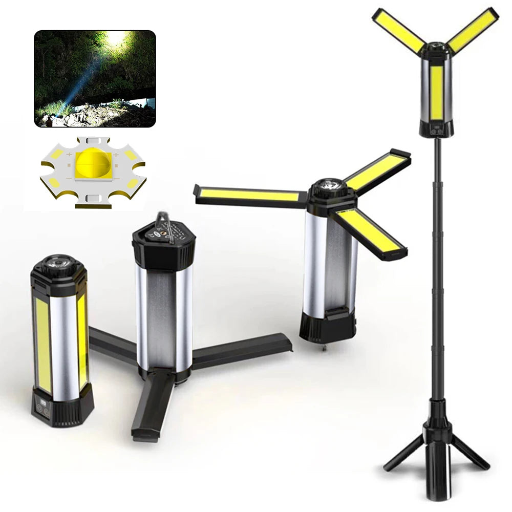 30W XHP50 LED Portable Flashlight