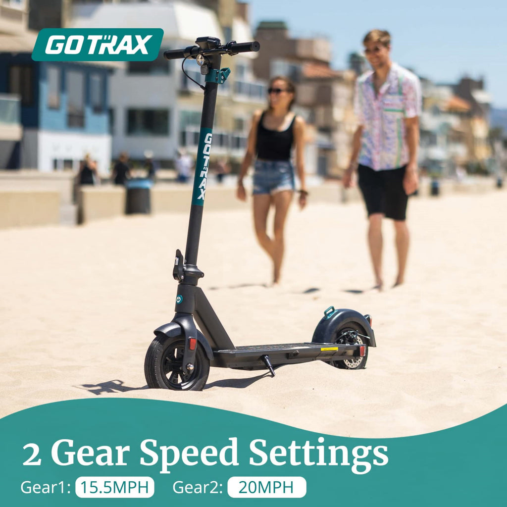 GMAX Electric Scooter for Adults, 10" Honeycamb Tire, Max 42 Mile & 20 Mph by 500W Motor, Folding Electric Scooter for Commute