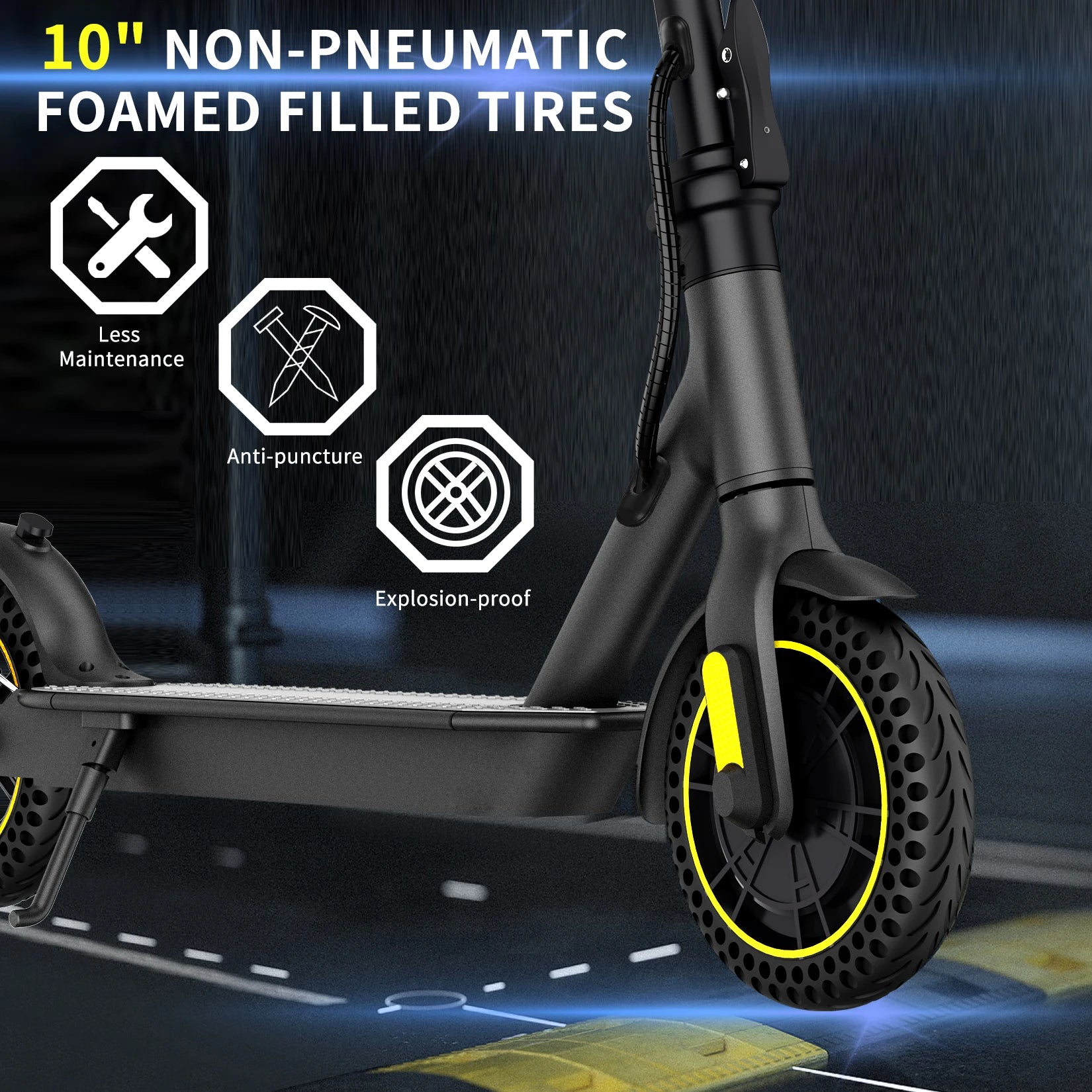 Electric Scooter US Stock 350W 36V 7.8Ah Max Speed 30Km/H APP Smart Adult Scooter 10Inch Foldable Electric Scooter