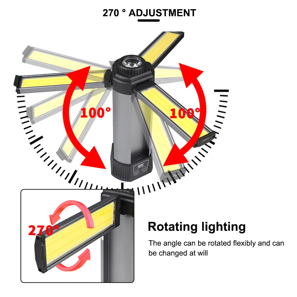 30W XHP50 LED Portable Flashlight