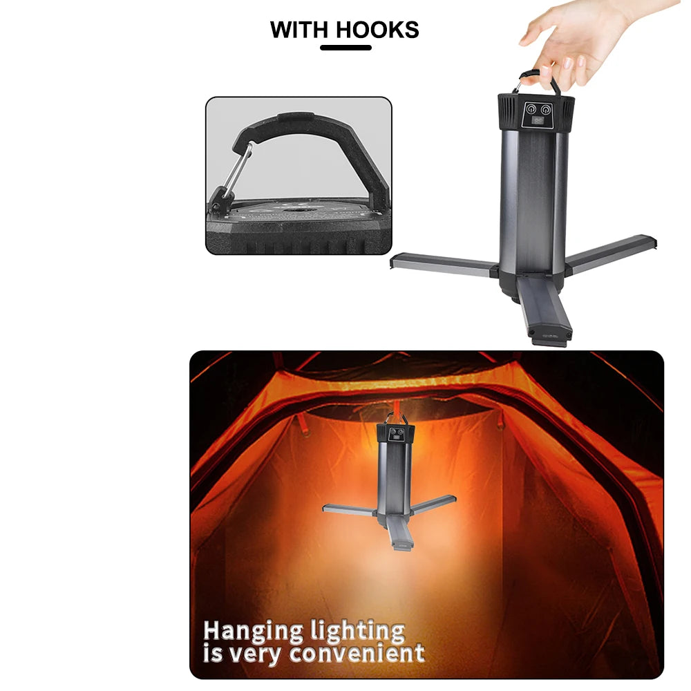 30W XHP50 LED Portable Flashlight