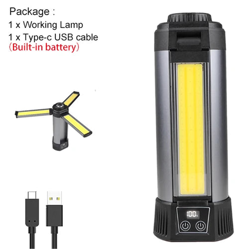 30W XHP50 LED Portable Flashlight